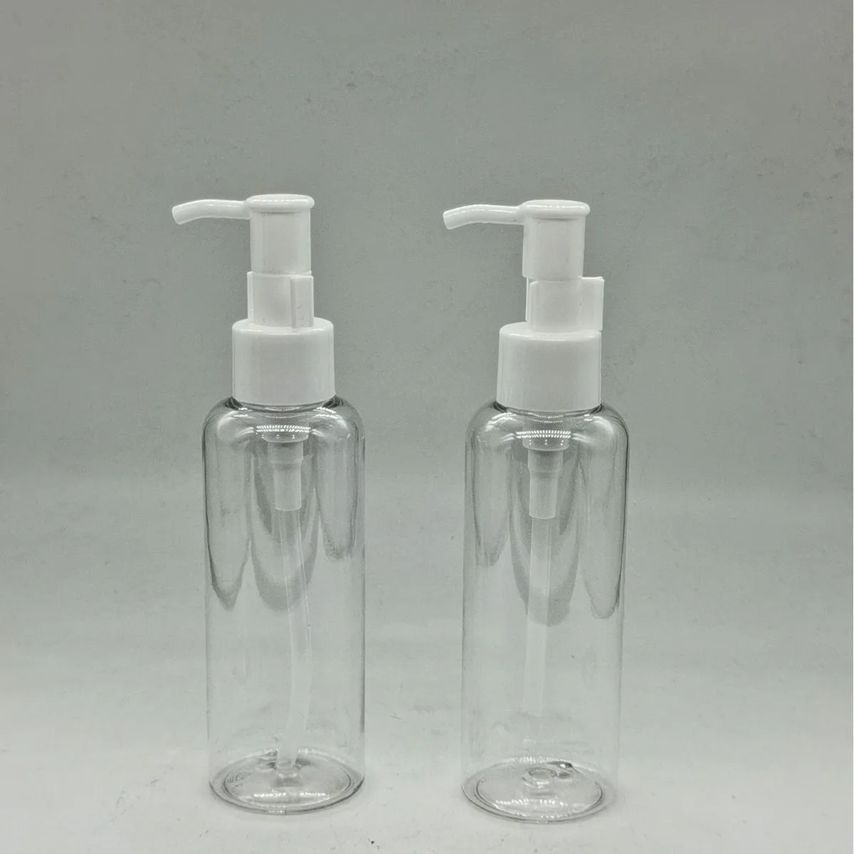 Spot PET plastic bottle 300ml 500ml lotion bottle white plastic bottle duck mouth pump