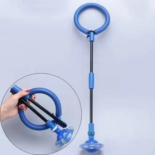 RHS-DP3 2024 Hi-Q(high quality) Foldable Skip Balls Bop It Game Kids Skip Ankle Ball Toy with Flashing Light Jumping Ring
