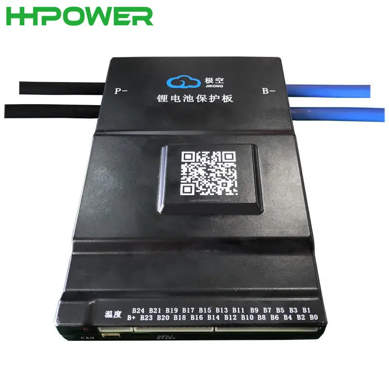 Bms lifepo lipo4 Jikong 2A активный стабилизатор 8S-24S 24V-72V Универсальный умный BMS с Bluetooth RS485 DIY 48V 300Ah