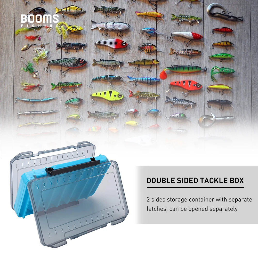 Large Capacity 14 Compartments Square Waterproof Plastic Fishing Tackle Box River Stream Bait Lure Organizer Storage Boxes