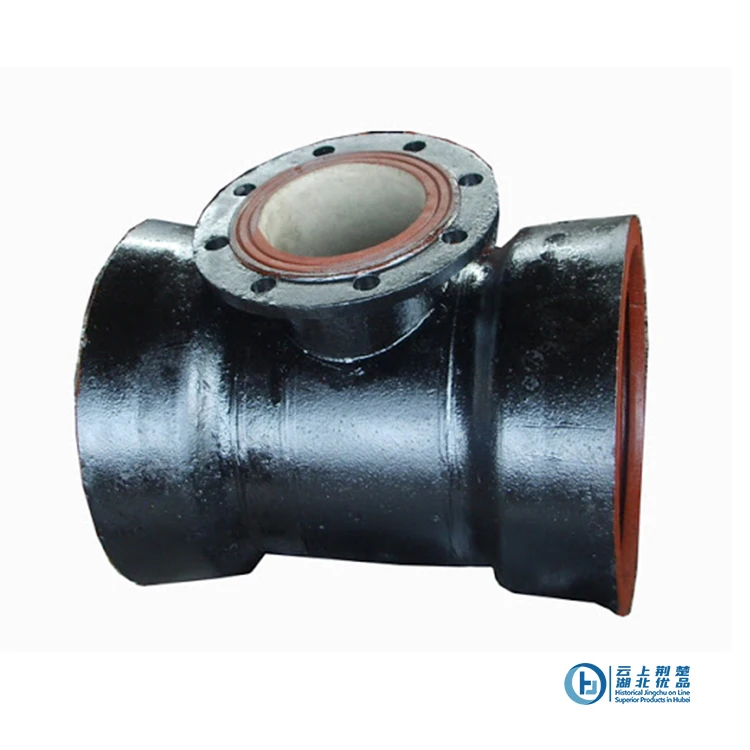 Ductile Cast Iron Pipe Fittings Buy  Socket/Flange Reducing Tee  -  Reducing Tee EN545 EN598 ISO 2531