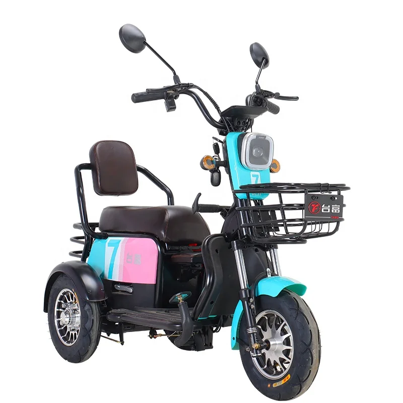 Выделите фары Три wheellong время автономной работы электровелосипед трёхколёсный велосипед для пассажира