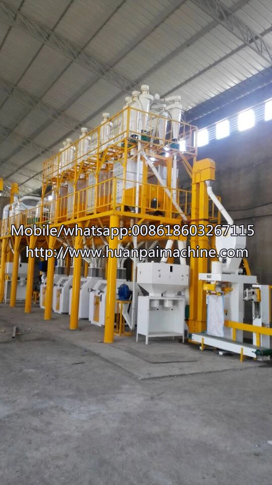 Manufacturers price 50 ton/day grain mill barley grinder/machine for milling wheat
