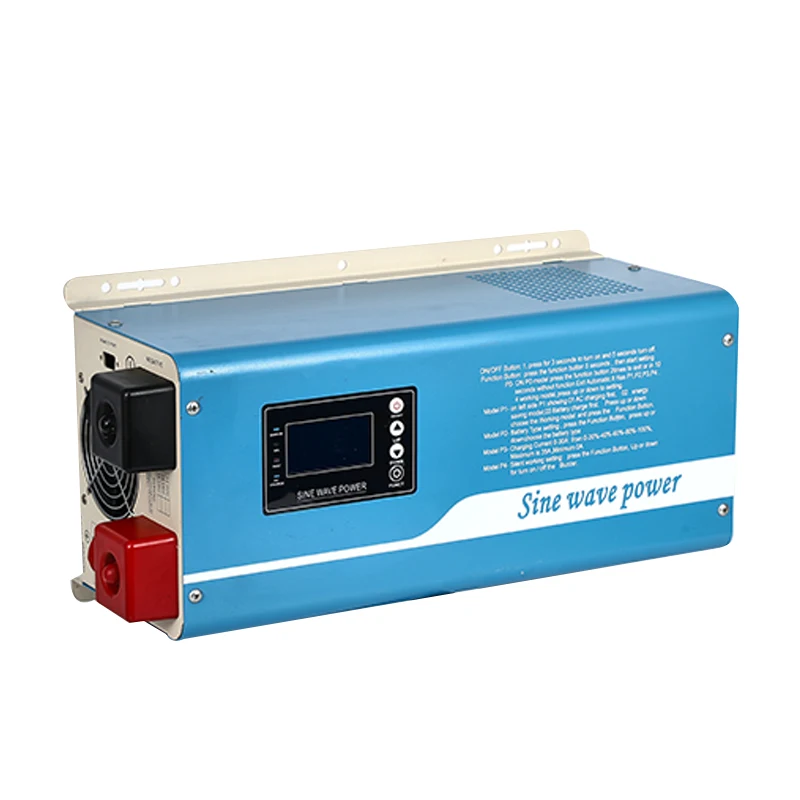 Off Grid Inverter 12V 24V 48V DC TO AC Inversor 110V 220V 1KW 2KW 1.5KW 3KW 4kw 5KW Pure Sine Wave Power solar Inverter