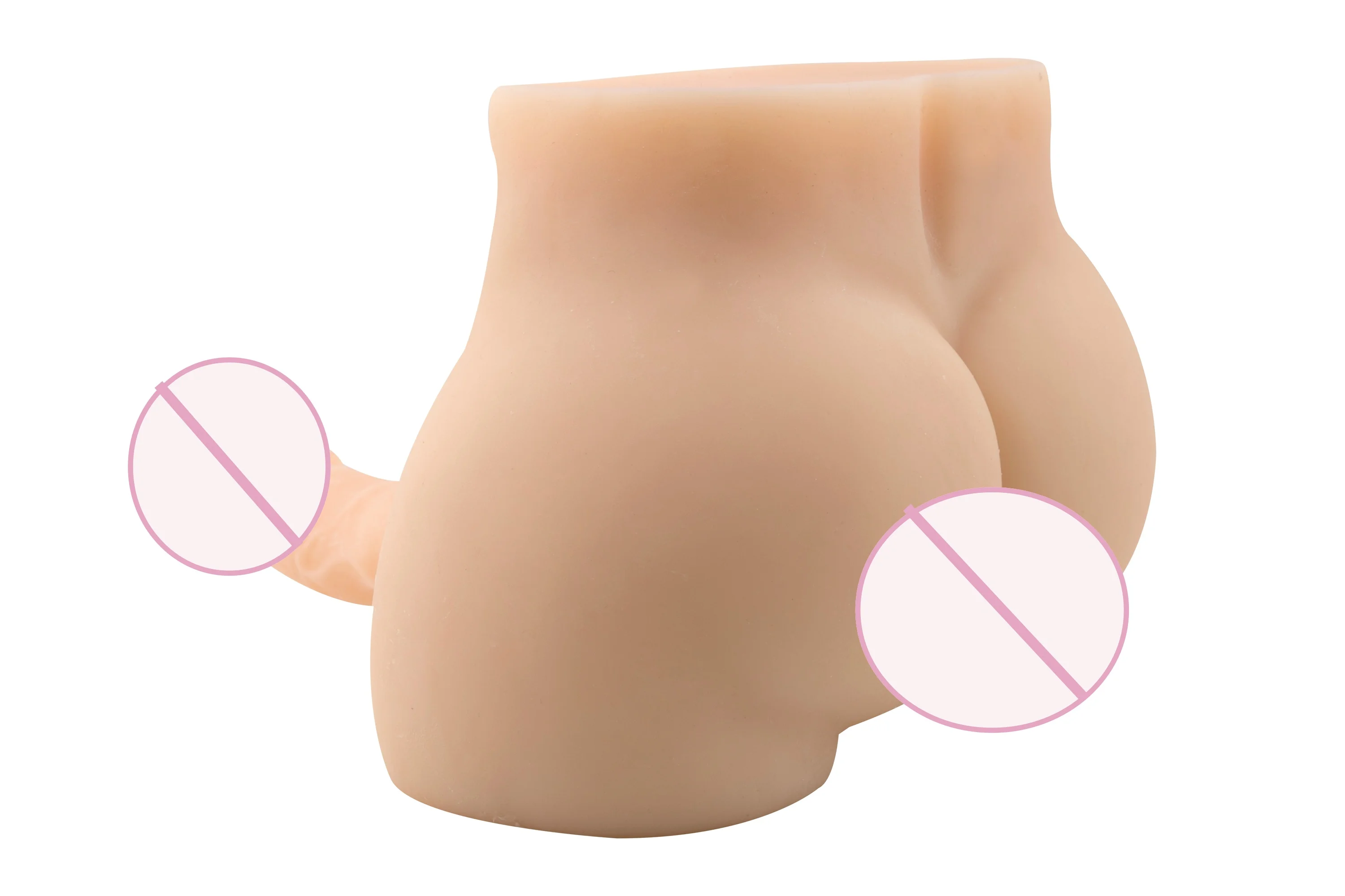 Doll manufacturer masturbates sexdoll torso dildo half body love male doll sex toy