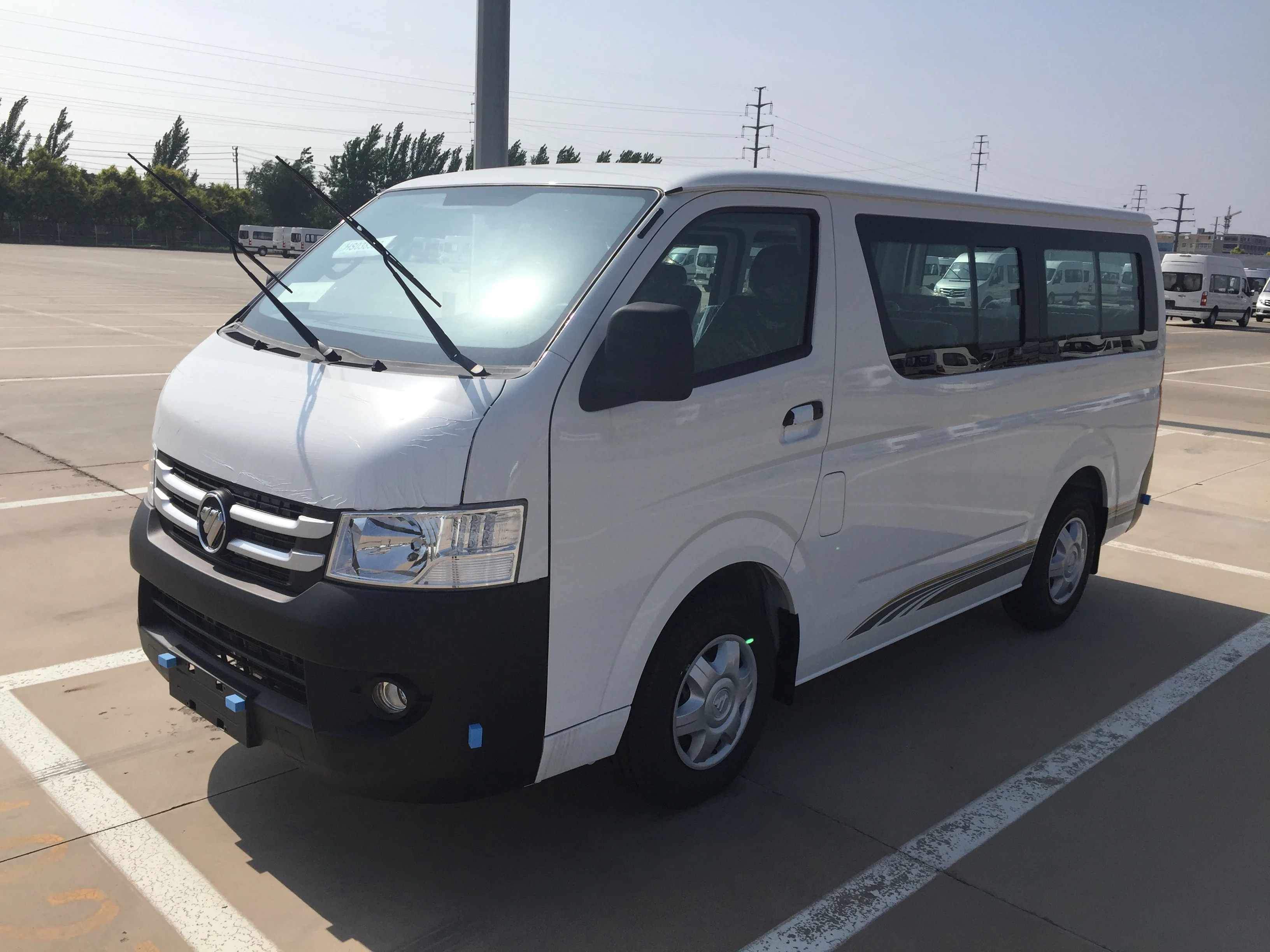  Новый товар FOTON VIEW C2 городской мини-автобус на 14-16 мест с плоской