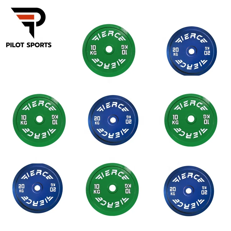 Pilot Sports 2 inch Chrome Powerlifting Plates Gym Equipment Steel Weight Plate for Deadlifting Calibrated Weight Plate