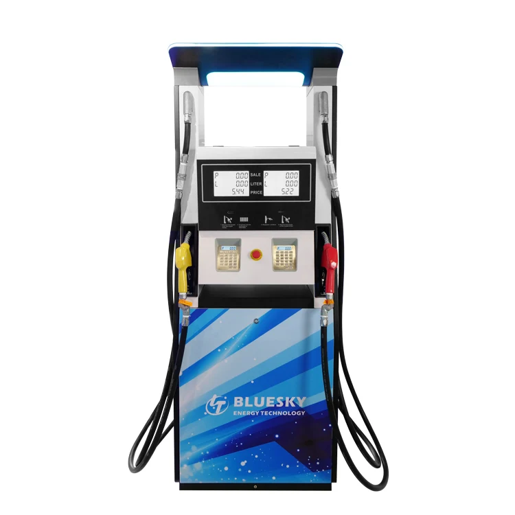 BlueSky New Model Hot Sale RT-LS244 4 Nozzle Petrol Fuel Dispenser Pump With Rfid Gas Station Management System For Gas Station