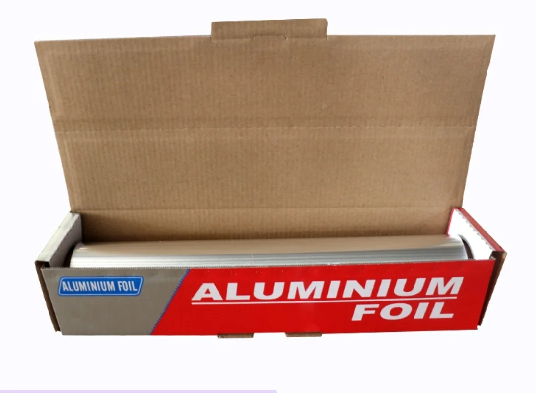 1100 1060 Double Zero Aluminum/Aluminium Foil for Food Flexible Packaging