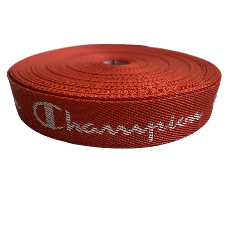 Safety Belt Webbing Pp Webbing Binding Fashion Pp Jacquard Webbing Strap for Luggage High Strength