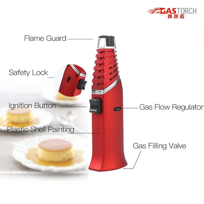 GF928 portable welding gas torch piezo jet fuel lighter butane lighters wholesale