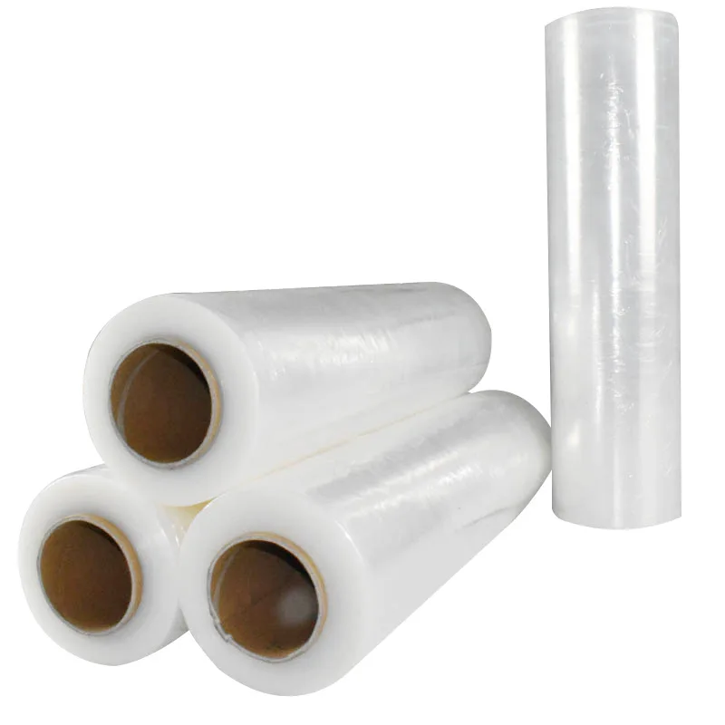 Wrapping Film Packing Shrink Film Clear Stretch Film PLA Shrink Wrap Plastic Wrap Roll Polyethylene Package Carton Transparent