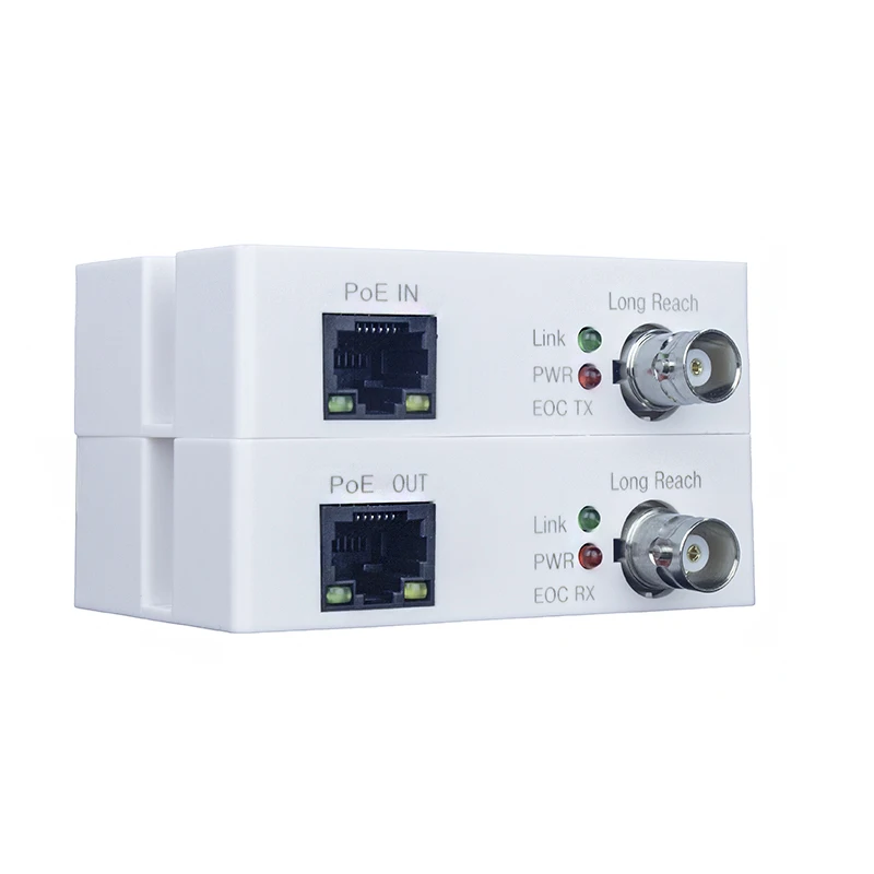 Медиаконвертер EOC Master Ethernet Over Coax 3000ft IP-удлинитель аксессуары для