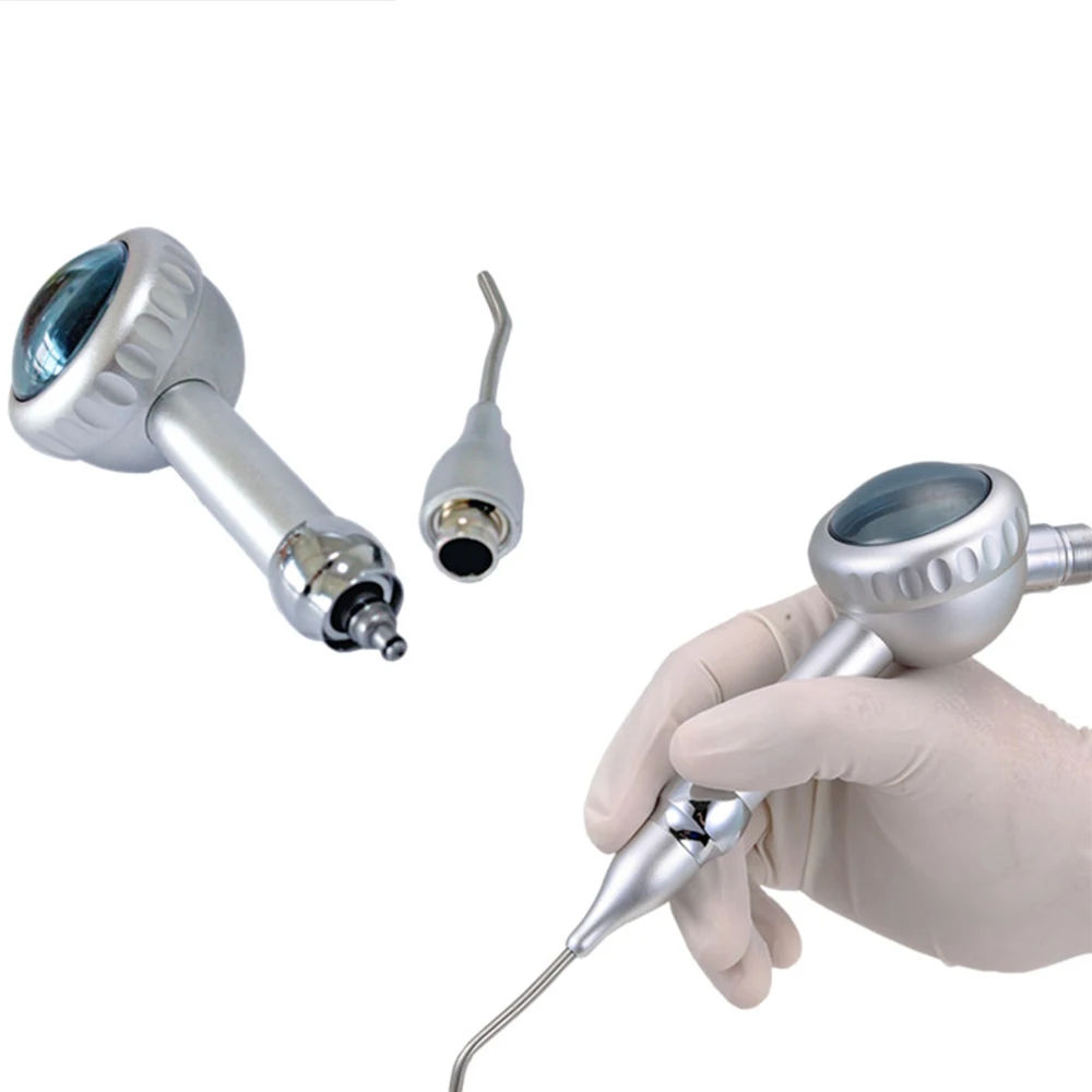 High Quality Electric Dental Air Prophy Unit 2 & 4 Hole Handpiece for Teeth Cleaning & Air Polisher High-Flow Jet Metal Sander