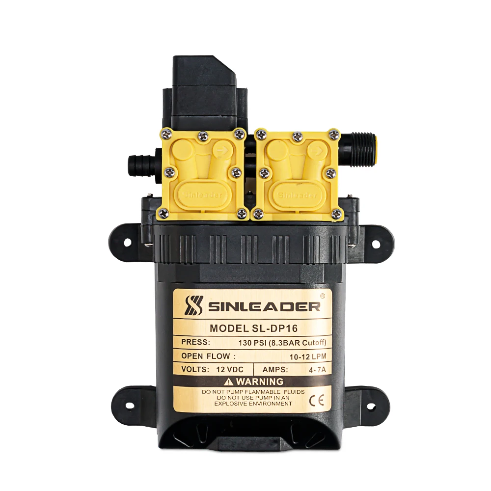 Electric start 12 volt high pressure water pump for sprayer