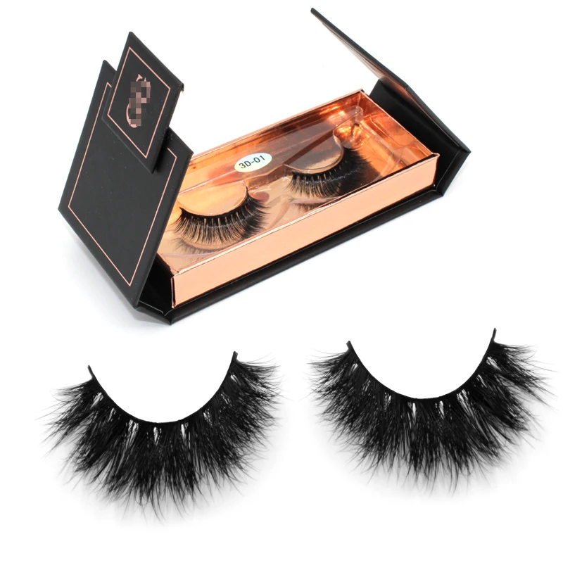 2022 new arrival lashes3d wholesale vendor 22mm 25mm 27mm 30mm thick fluffy 3d siberian 100% real mink eyelash