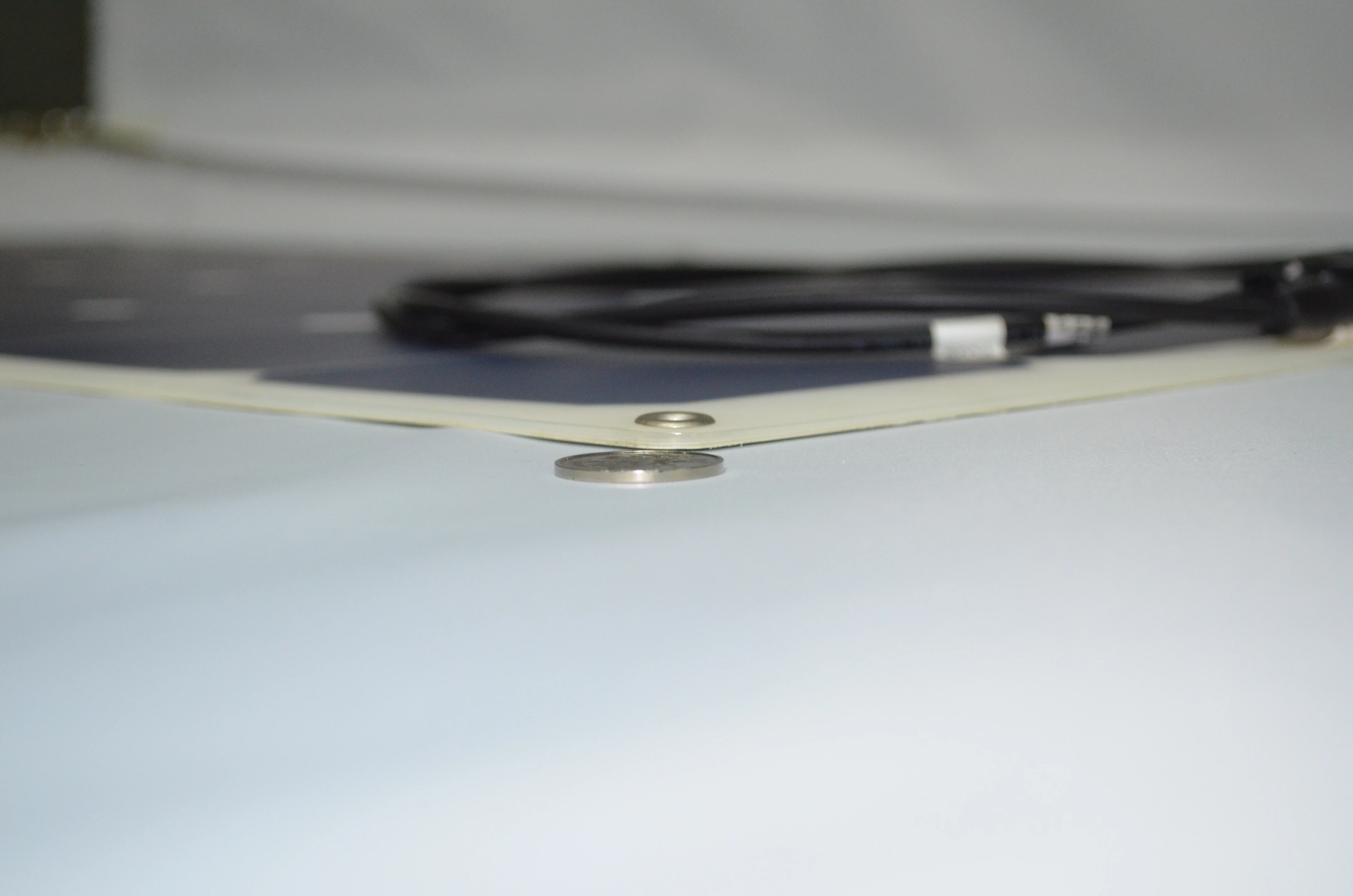 
10w 18v Mono flexible thin film solar panel for boats and car roof with CE rohs 