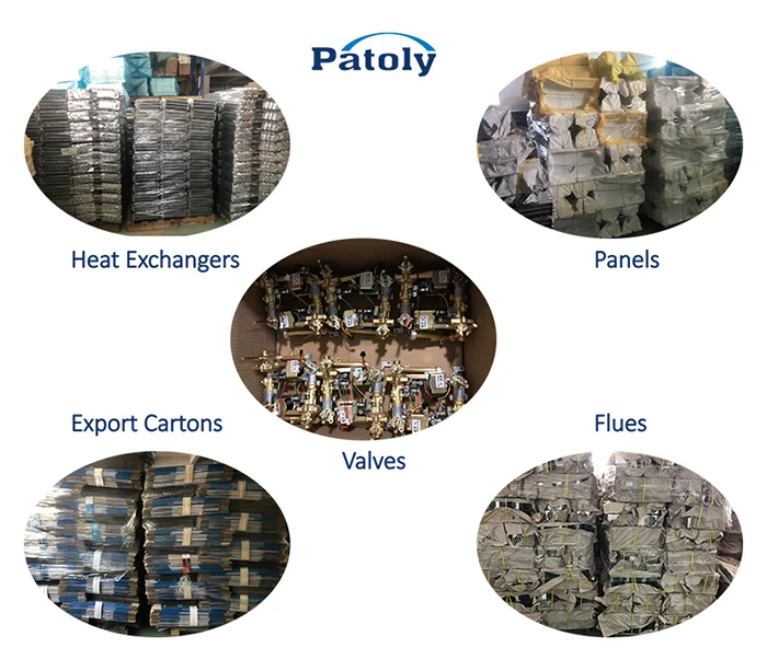 Wholesale geyser heat exchanger water heater spare Gas boiler parts with low price