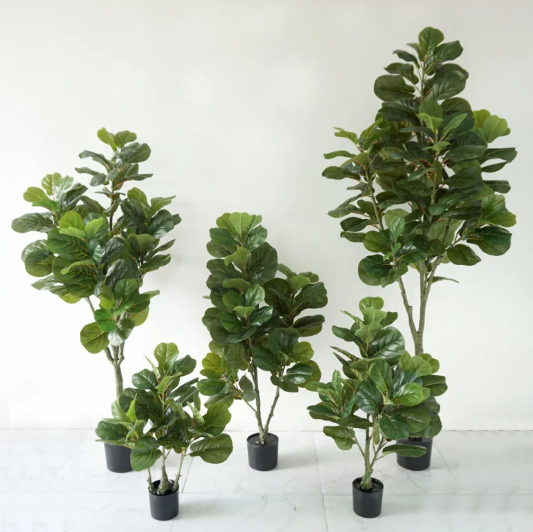 Factory Wholesale Tree Artificial Plant Artificial Fiddle Leaf Tree For Wedding Decoration