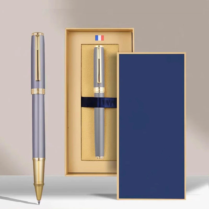 Wholesale Customizable Logo High-Grade Business Conference Gift Metal Heavy Handle Signing Pen