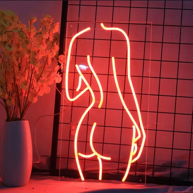 Party Decoration Hot Sale Sexy Lady Neon Lights Led Neon Sign Custom
