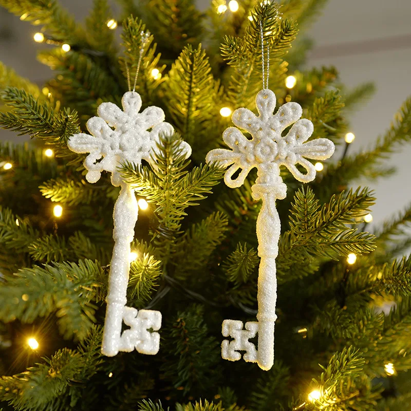 KG Xmas Decorations In Stock Decoraciones navidenas Noel Small Christmas Tree Hanging Ornaments Mini Christmas Ornaments