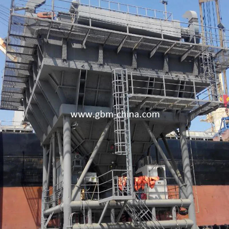 50 m3 Industry mobile bulk cargo port eco hopper
