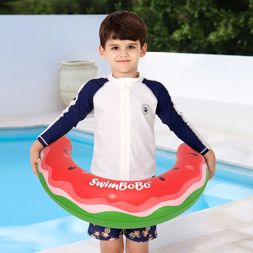 Swimbobo индивидуальное красочное детское подмышечное кольцо из ПВХ для мальчиков и девочек надувной детский бассейн плавающее водяное кольцо для Swimimg