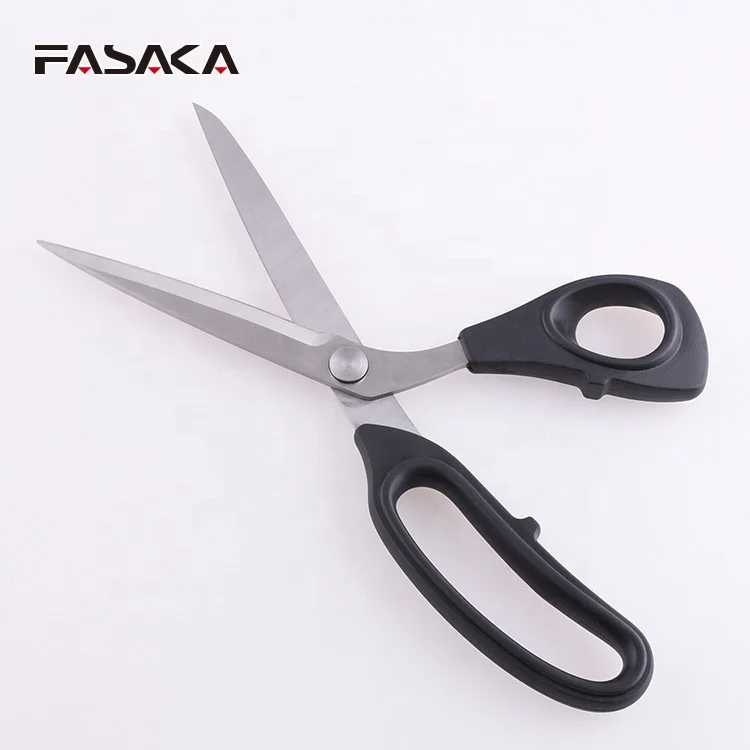 Professional Simple Design Tailor Sewing Scissors Dressmaker Fabric ABS Handle Stainless Steel Sharp Tailor Scissors