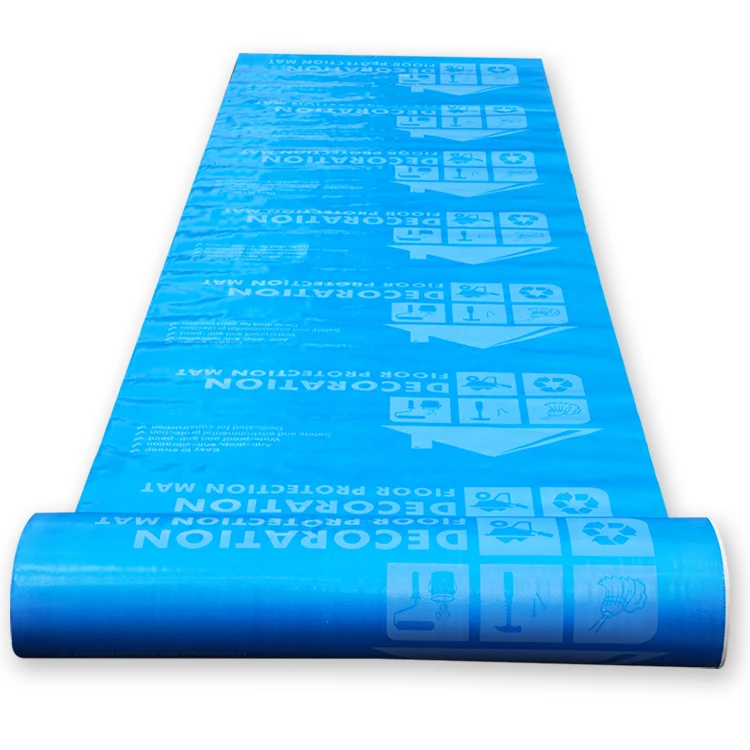 Floor Mulch Home Improvement Household Wear-resistant Non-slip Impact Non-woven Floor Protective Film