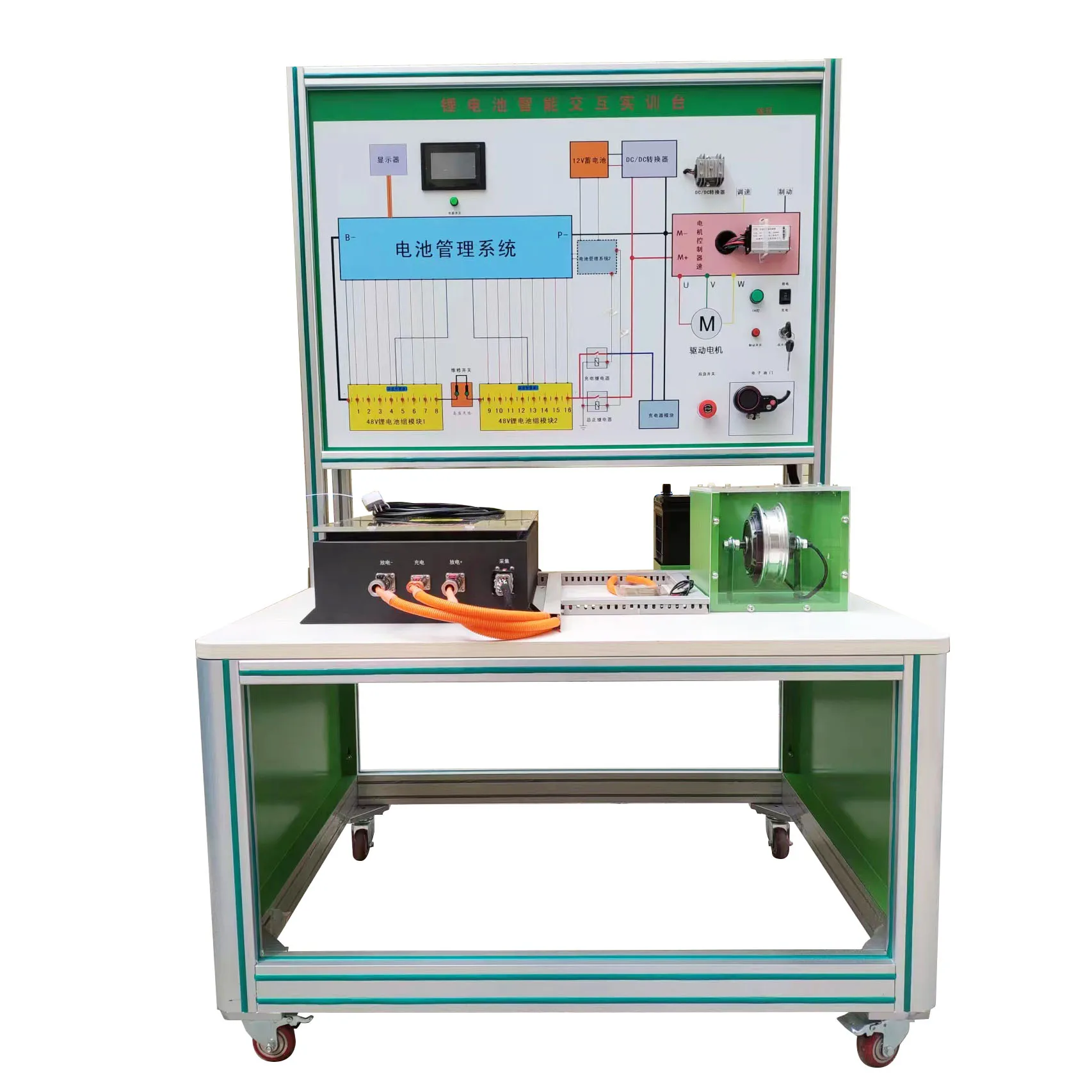 Automobile Teaching Instrument Electronic Cruise System Teaching Board for School