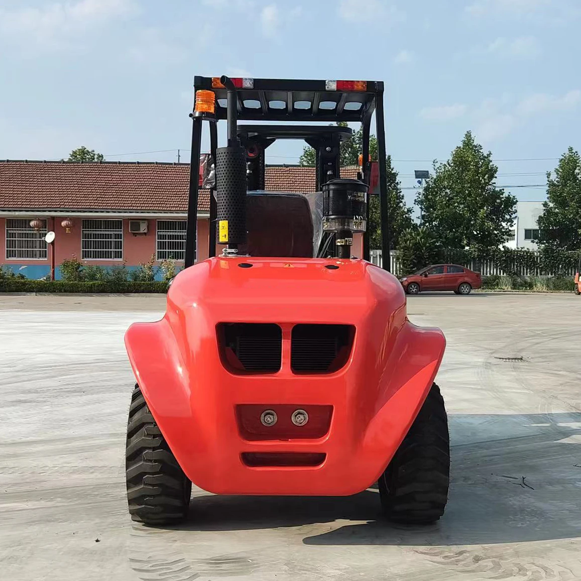 CE, EPA, Euro 5, ISO Approved 2  3.5 Ton forklift fork truck terrain off Road Outdoor 4X4 4WD 4 Wheel Drive Diesel All Rough