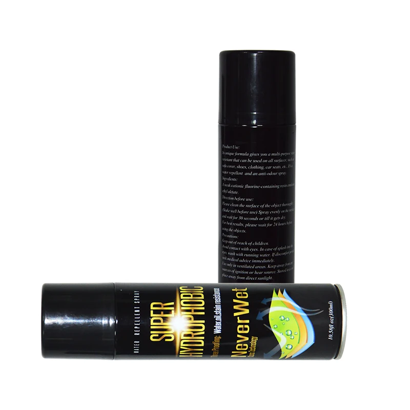 Water repellent for all shoe surface customized private label packing stain repellent for shoe protection spray