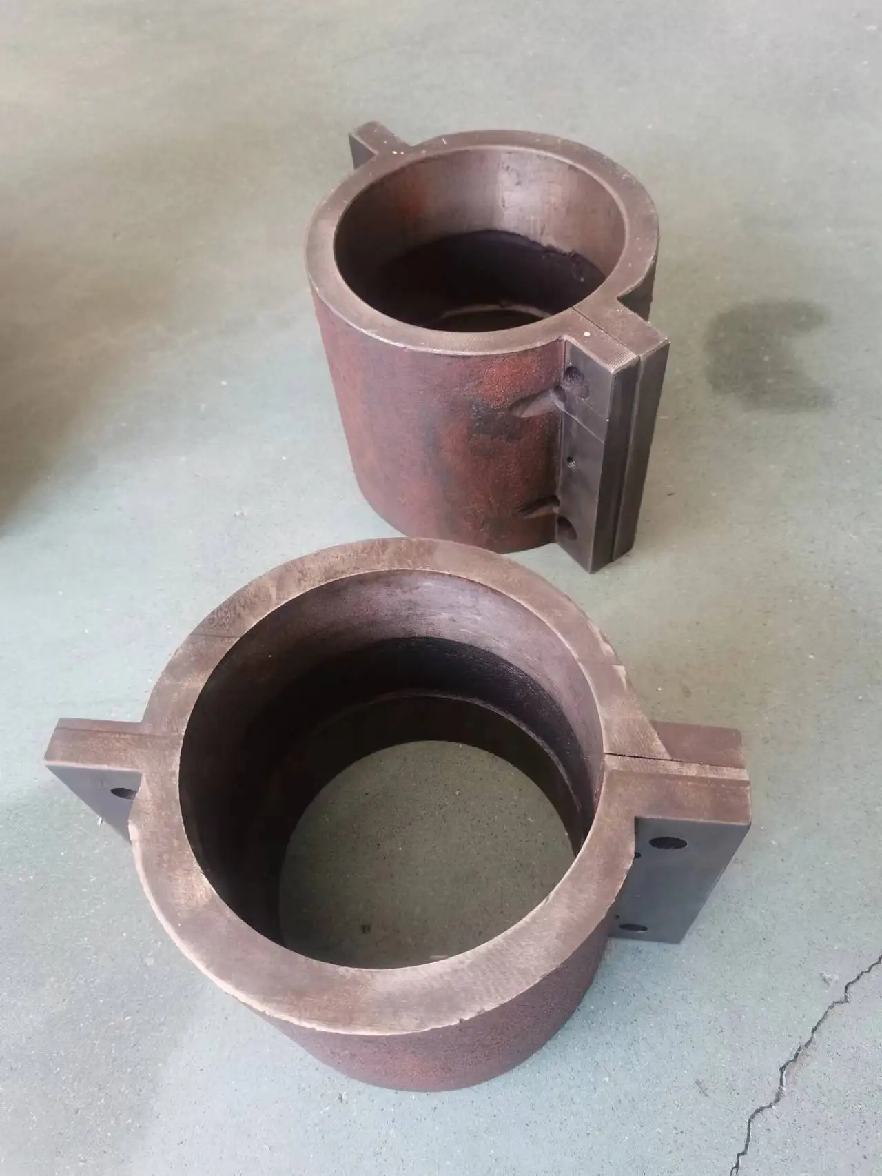 125mm 140mm 150mm iron cnc spindle mount clamp holder bracket