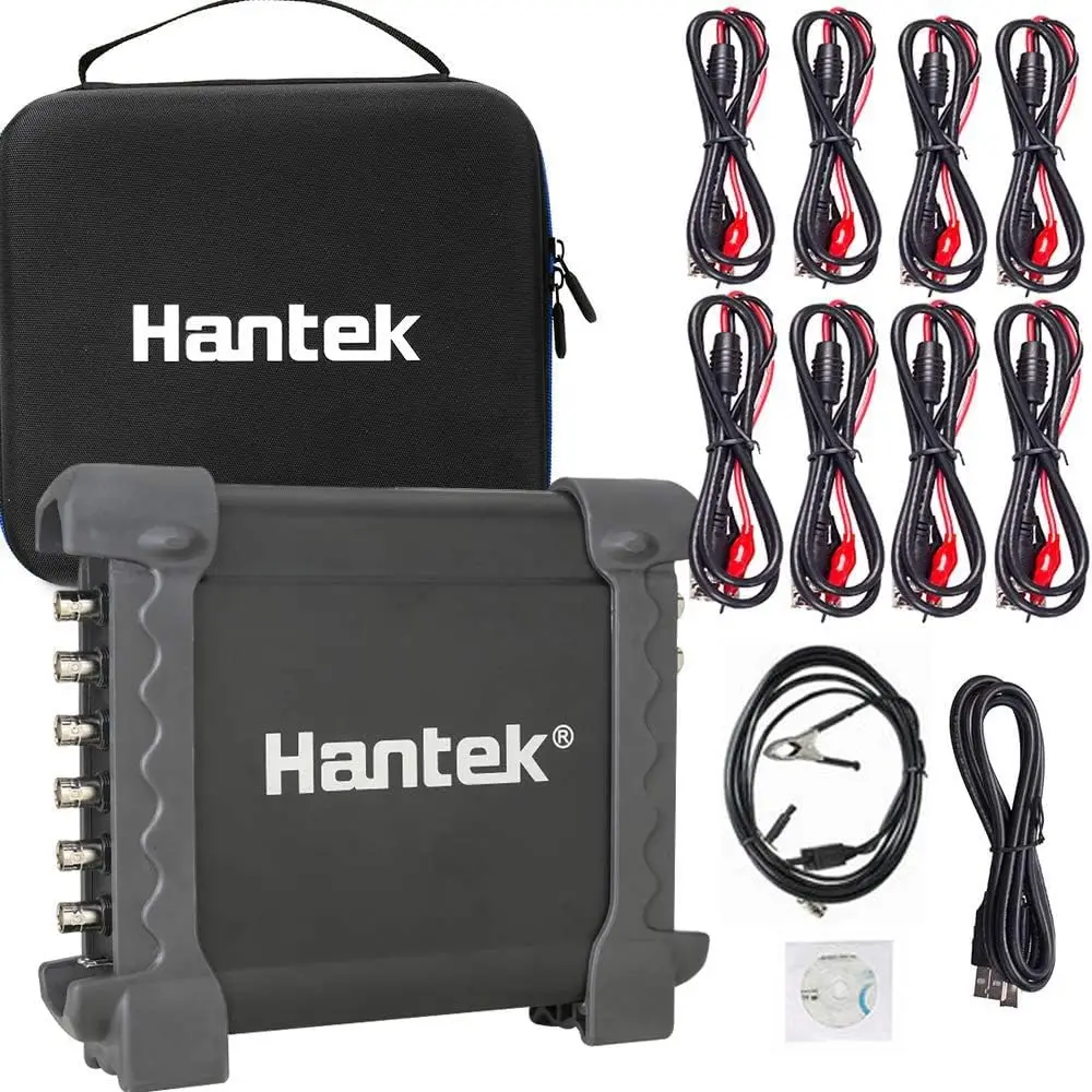 1008C 8Channel PC Digital Oscilloscope/Programmable Generator Bandwidth 100K Program Generator Automotive Diagnostic Scope