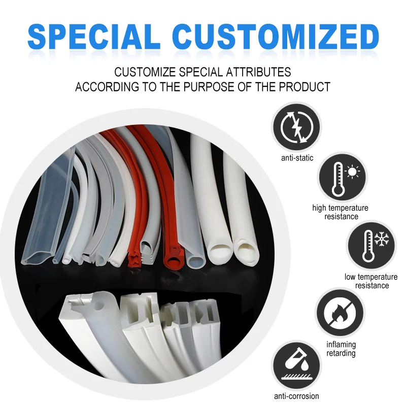 Platinum cured medical grade silicone tube Extruded silicone rubber hose Pharmaceutical hose Medical grade capillary hose