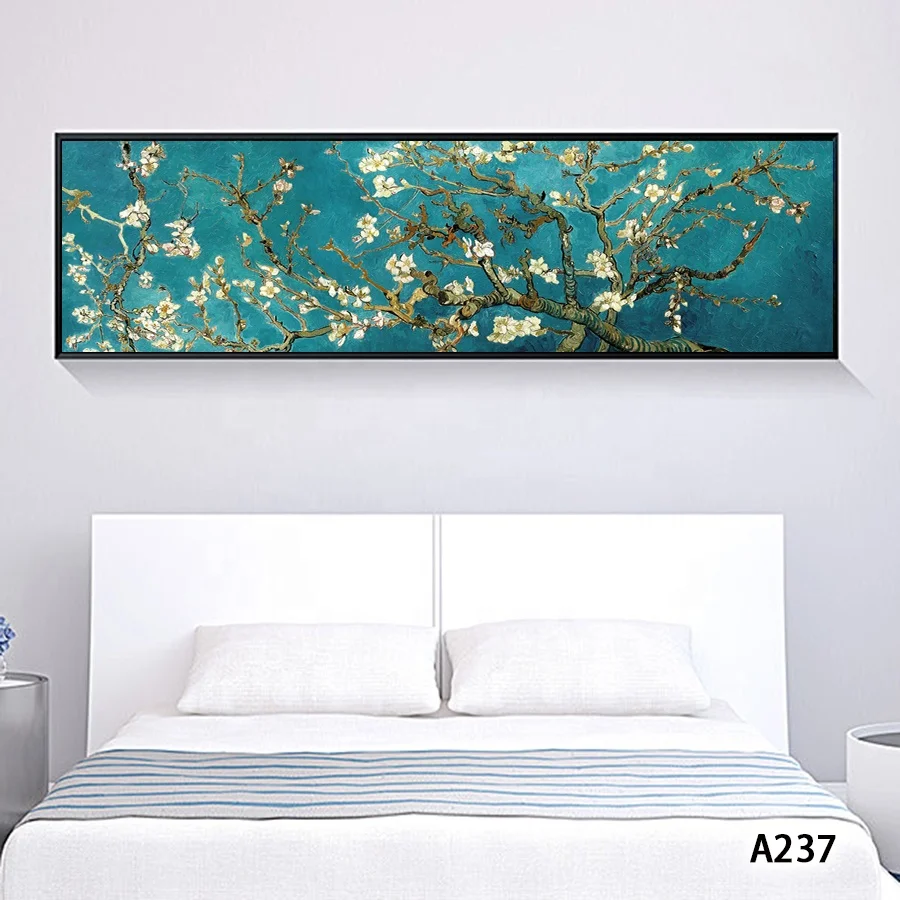 
Giclee Printing Painting Framed Art Wall Art Painting Printed Van Gogh Almond Blossom Painting on canvas 