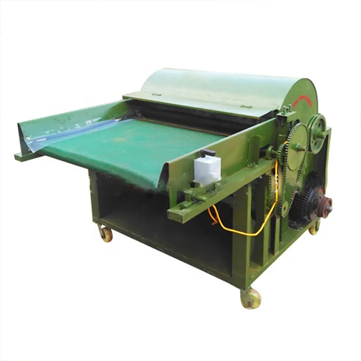 Коммерческая машина для переработки отходов текстиля из нержавеющей стали, открывающая машина для ткани и хлопка