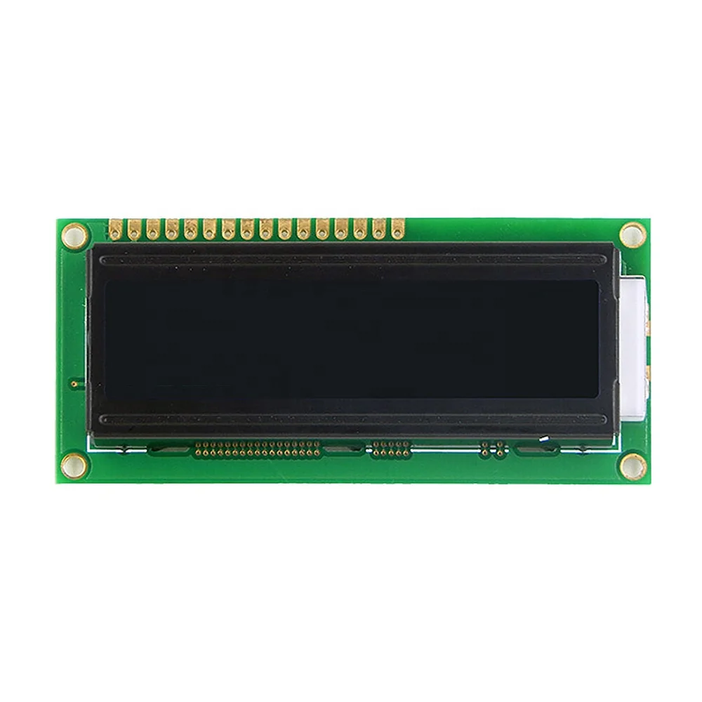 16 pin 16x2 monochrome lcd screen 1602 Character dot matrix oled display effect module