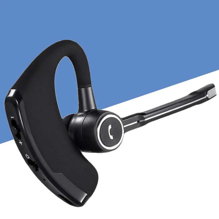 Шумоподавляющие наушники V8S Stereo Smart V4.1, беспроводная гарнитура для бизнеса, наушники с ушным крючком и микрофоном для телефонов