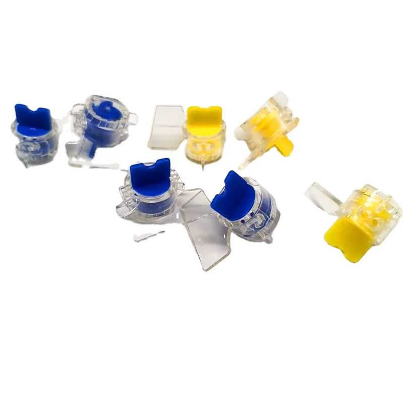 One time use clear red blue black color custom wire length gas meter seal/electric meter lead seals/electric metre seals