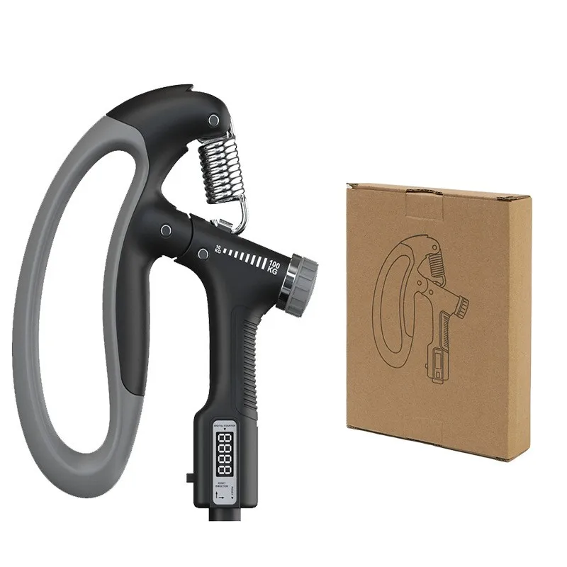 OEM Wholesale Wrist Trainer Exercise Bodybuilding Training Handgrip 10 To 100Kg Adjustable Hand Grip Strengthener