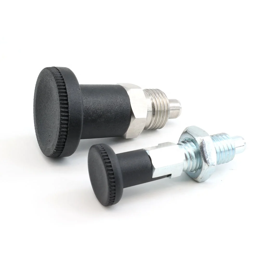 Spring Loaded Locking Pull Pin Latch Knob Index Plunger