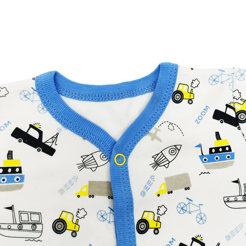 
Briantex wholesale toddler pajamas full sleeve baby& toddlers clothes footed baby rompers overcoat with 100% cotton 