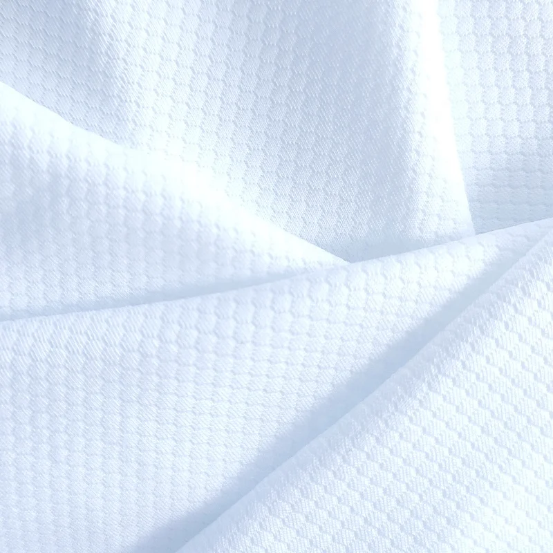 Customized Polyester UPF 50+ Cooling sports Wicking fabric for T-shirt sublimation cycling jersey