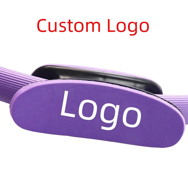 Custom Gym Exercise Magic Eco Fitness Yoga Wheel Circle Stretch for Legs Arm and Glutes Toning Muscles