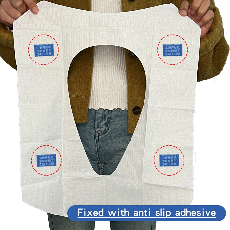 Disposable waterproof toilet seat covers toilet seat protection disposable toilet seat cover waterproof