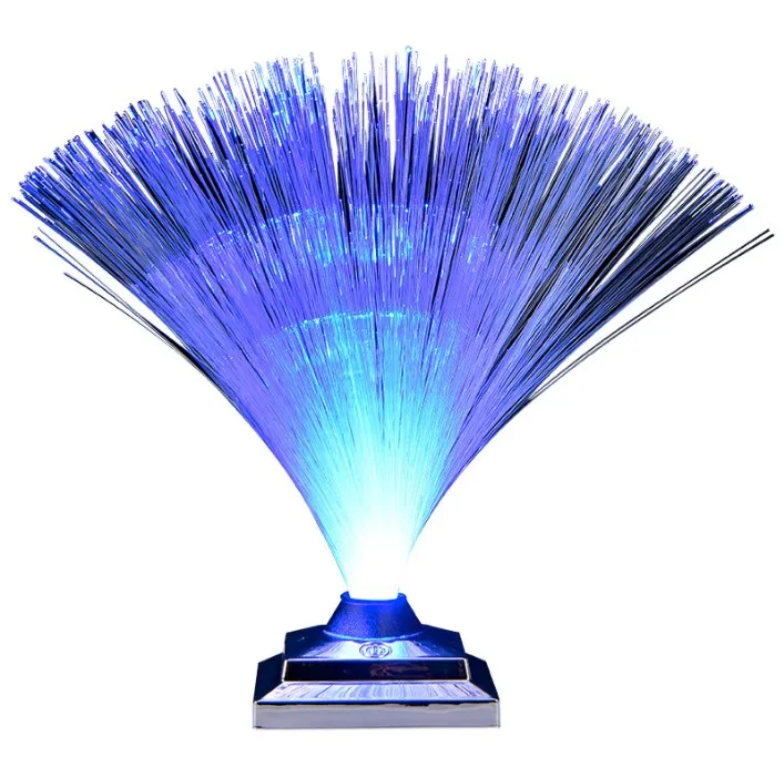 fiber Nightlight  Room Decoration table  Lamp Projector USB LED 3D lights touch control or remote control home dec LAMP MODERN