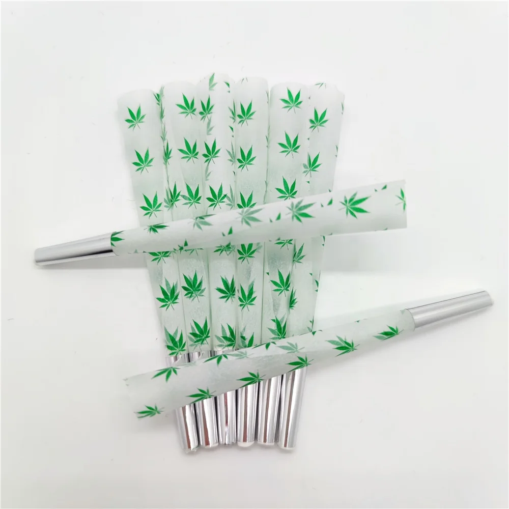 Hot selling king size 109mm prerolled cones pink rolling papers for weed smoking rolling