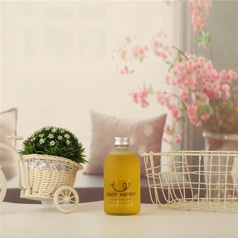 
High Quality Factory Beverage Bottle 300Ml Smoothie Bottle 500Ml Pet Juice Bottle 